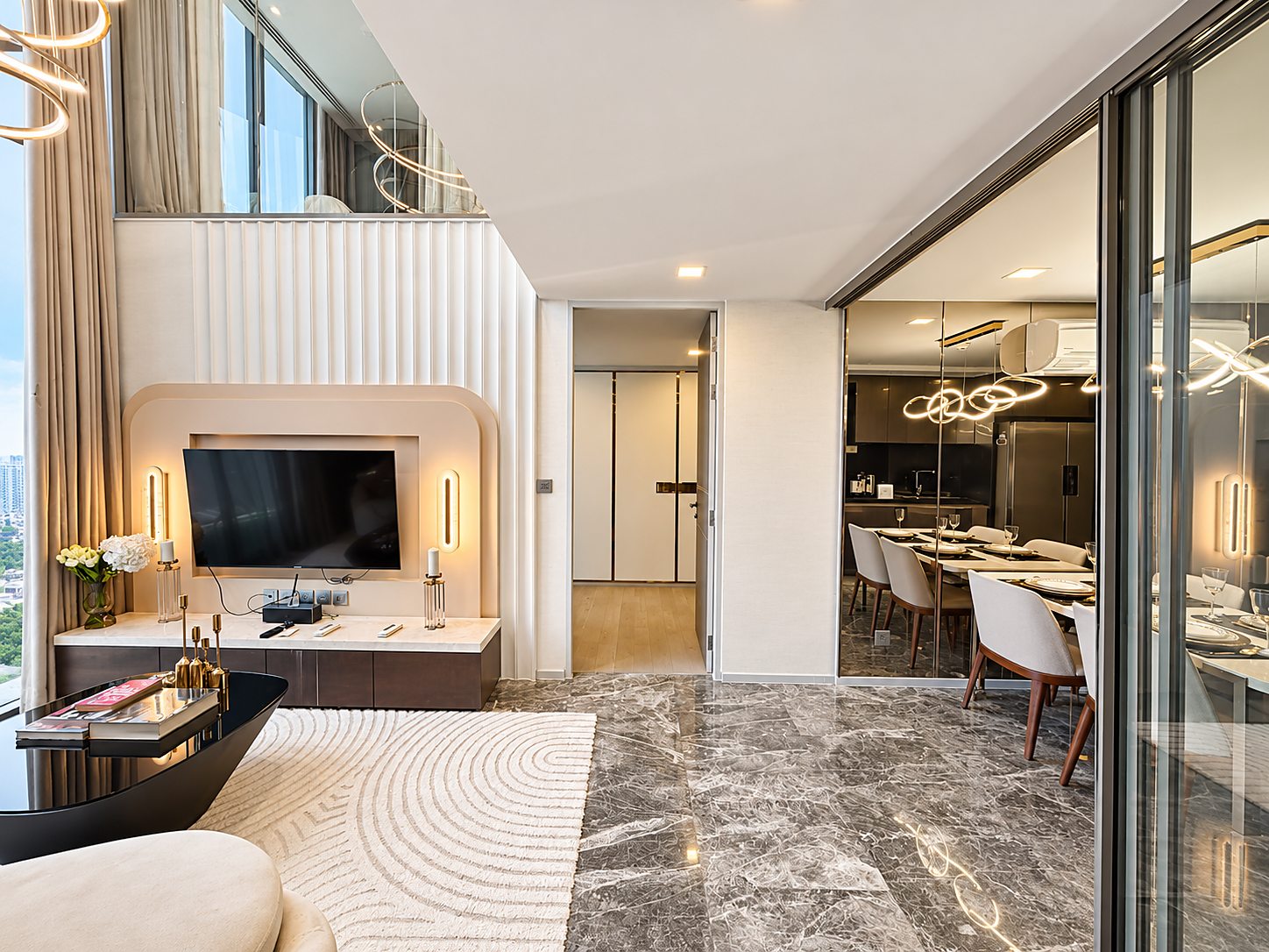 Ashton Residence 41: Living and dining area