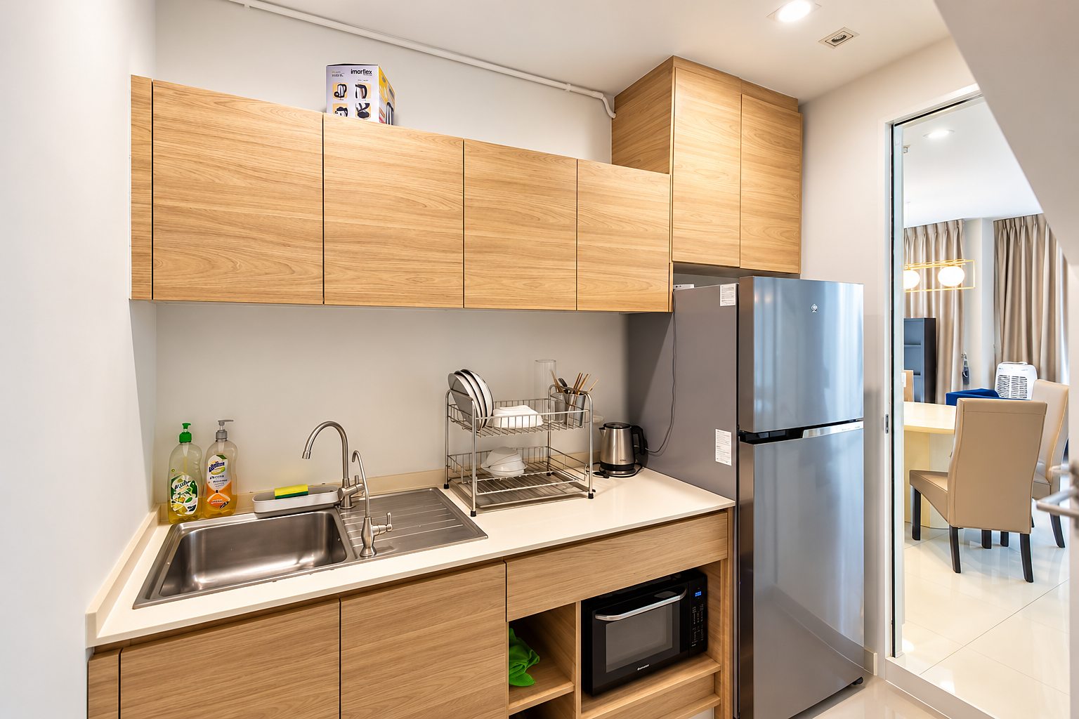 Baan Klang Muang Classe Ekkamai-Ramintra: Kitchen