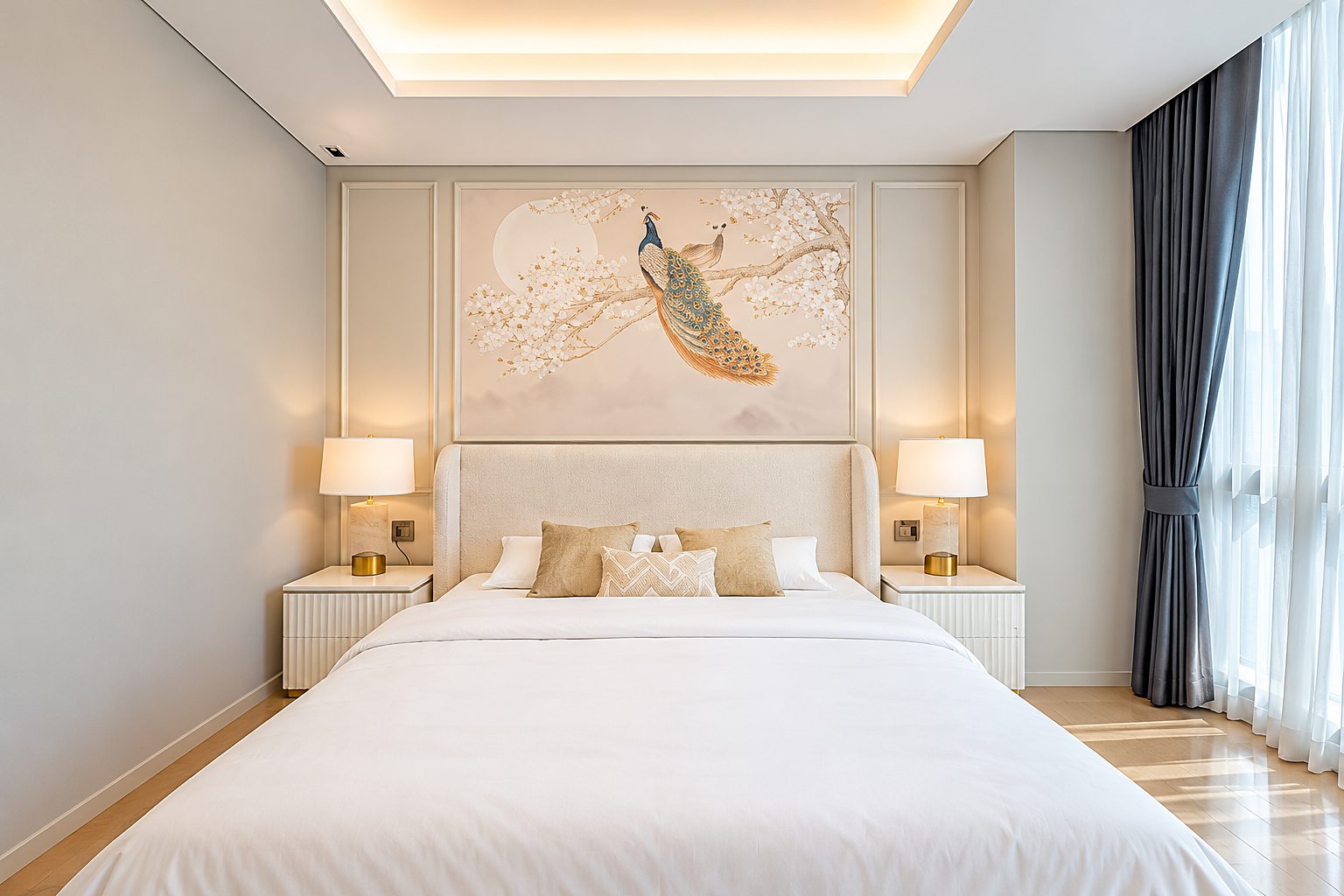 Baan Sindhorn: Master bedroom