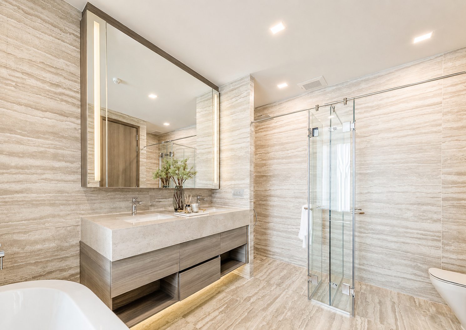 Celes Asoke: Bathroom vanity [show unit]