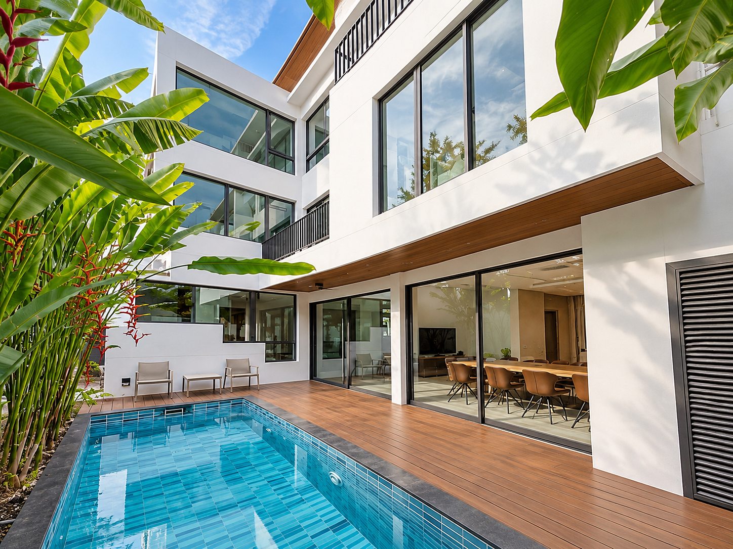 Private Pool Villa Sukhumvit 39: Private swimming pool