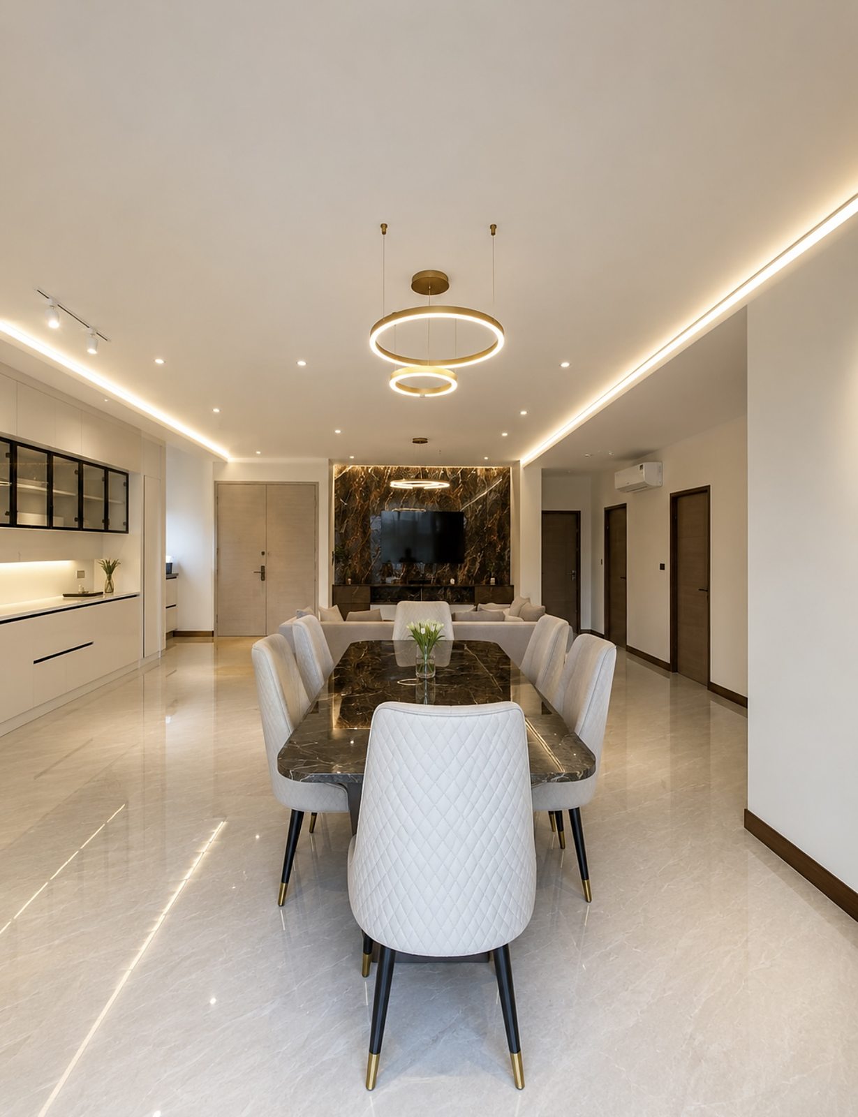 House of sethi: Dining area