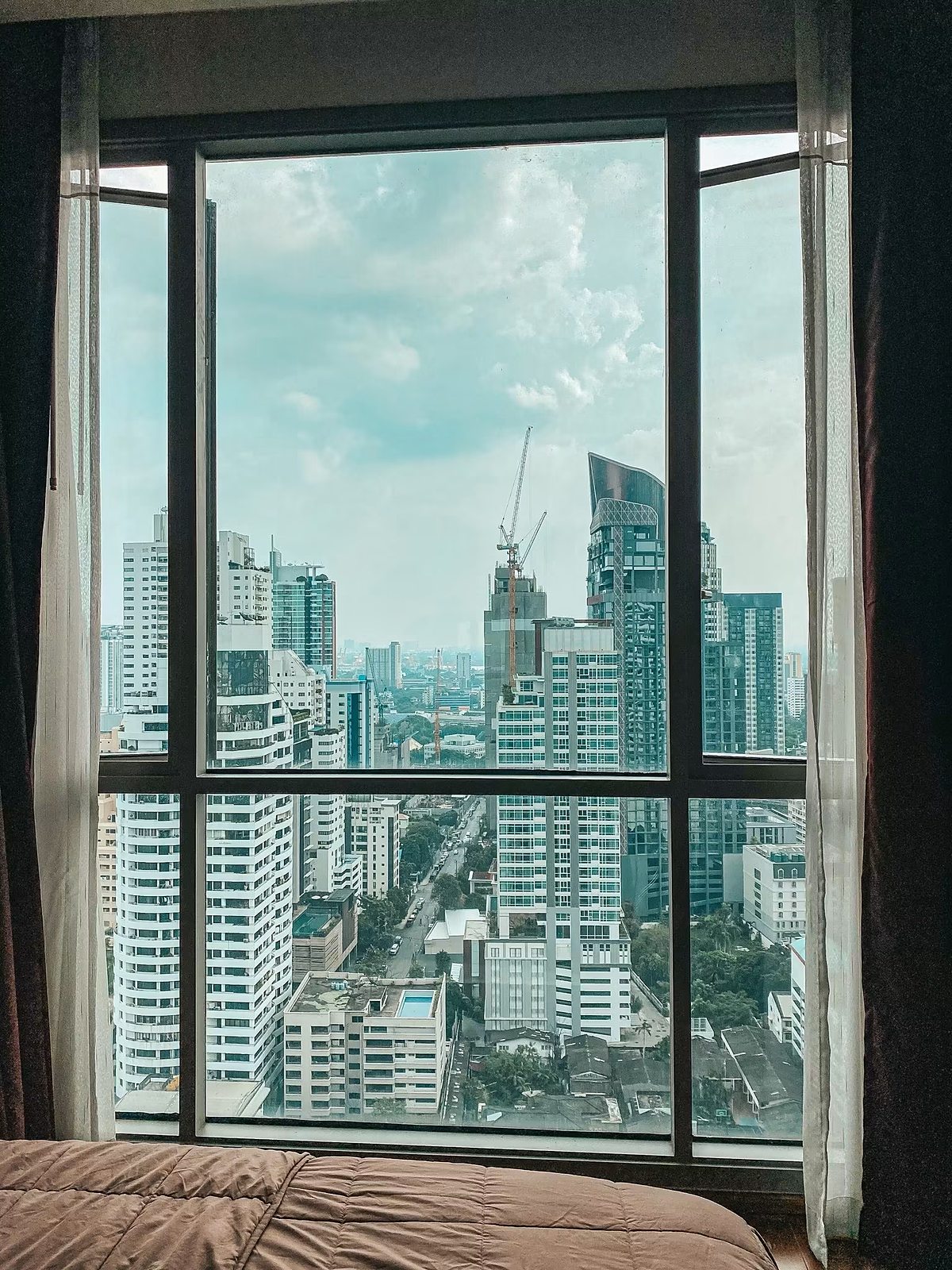 Quattro by Sansiri: City view from window
