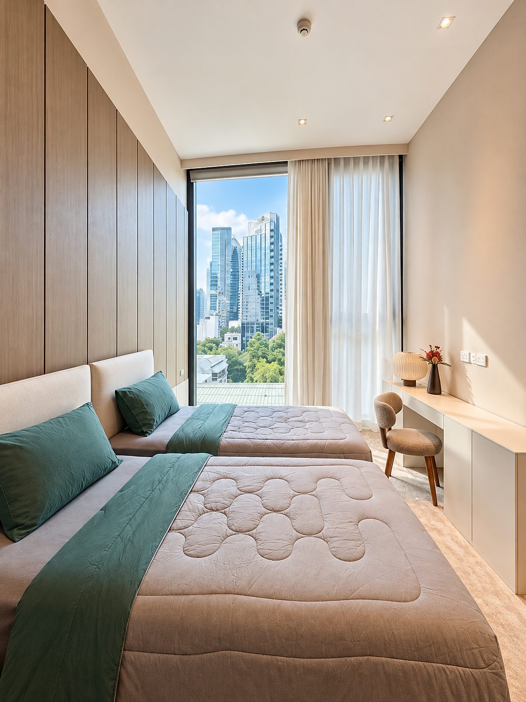 SCOPE Langsuan: Twin bedroom