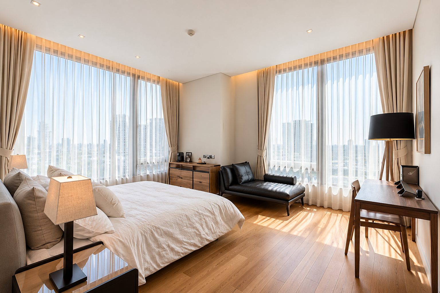 Sindhorn Residence: Bedroom