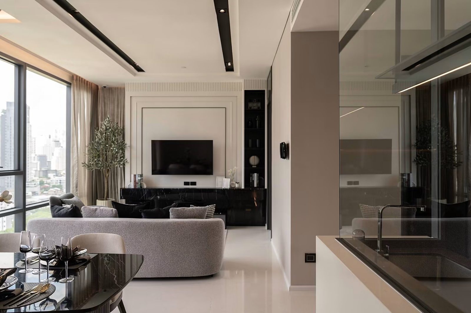 The Bangkok Thonglor: Living room
