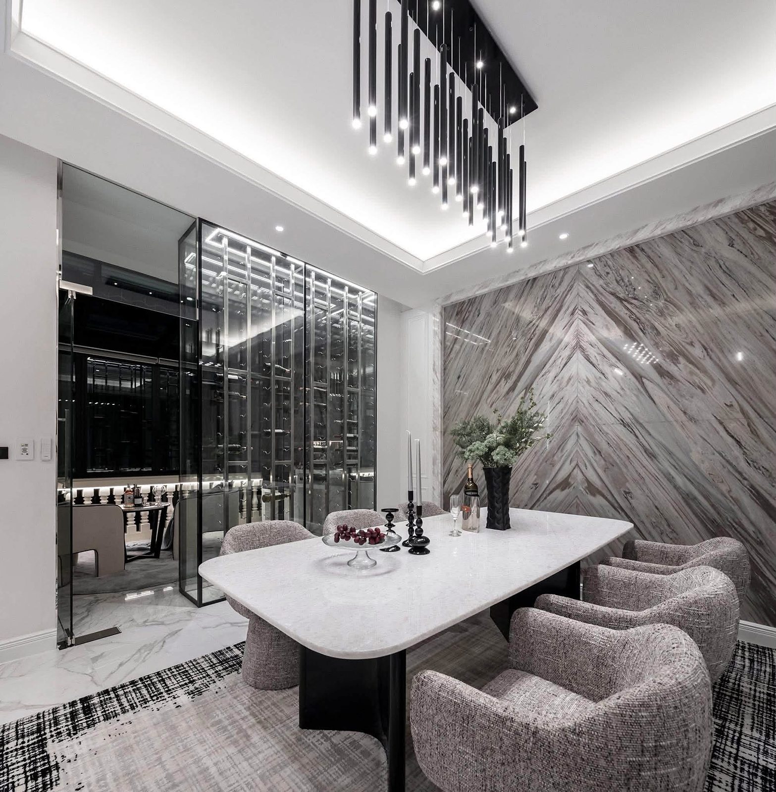 Ultra Luxury House Ekkamai 22: Dining room